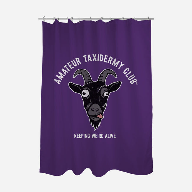 Amateur Taxidermy Club-None-Polyester-Shower Curtain-OPIPPI