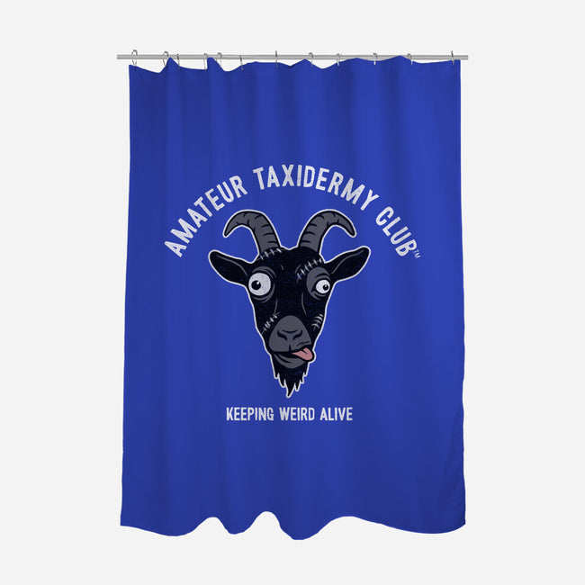 Amateur Taxidermy Club-None-Polyester-Shower Curtain-OPIPPI
