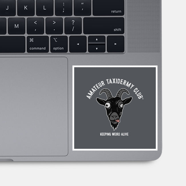 Amateur Taxidermy Club-None-Glossy-Sticker-OPIPPI