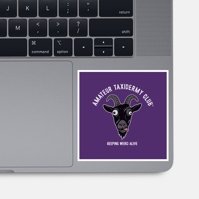 Amateur Taxidermy Club-None-Glossy-Sticker-OPIPPI