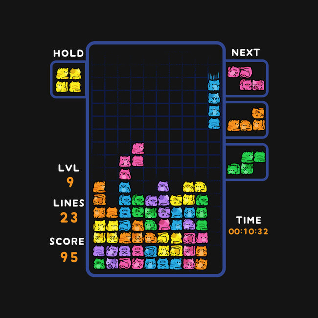Tetris Cats-None-Adjustable Tote-Bag-GoshWow