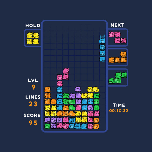 Tetris Cats-Mens-Premium-Tee-GoshWow