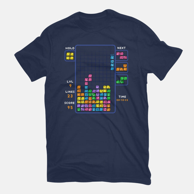 Tetris Cats-Mens-Premium-Tee-GoshWow