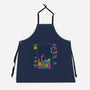 Tetris Cats-Unisex-Kitchen-Apron-GoshWow
