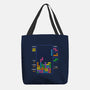 Tetris Cats-None-Basic Tote-Bag-GoshWow