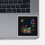 Tetris Cats-None-Glossy-Sticker-GoshWow