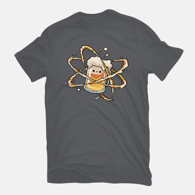 Beer Atom-Womens-Fitted-Tee-GoshWow