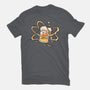 Beer Atom-Womens-Fitted-Tee-GoshWow
