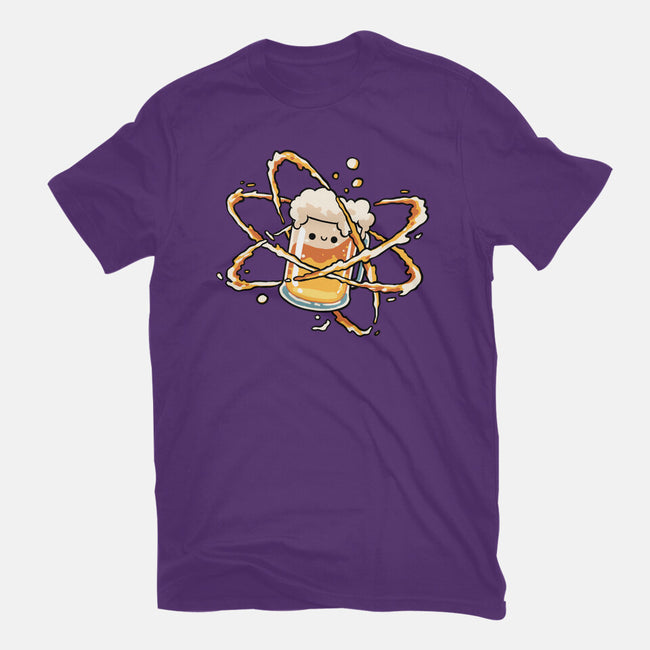 Beer Atom-Womens-Basic-Tee-GoshWow