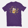 Beer Atom-Womens-Basic-Tee-GoshWow
