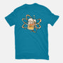 Beer Atom-Womens-Basic-Tee-GoshWow