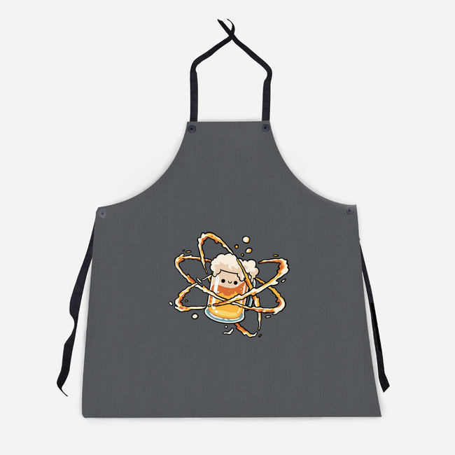 Beer Atom-Unisex-Kitchen-Apron-GoshWow