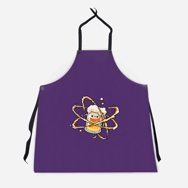 Beer Atom-Unisex-Kitchen-Apron-GoshWow