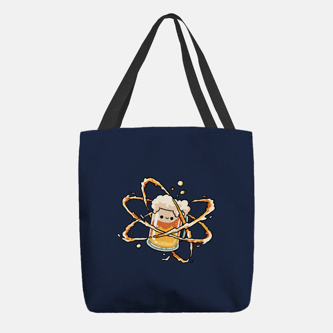 Beer Atom-None-Basic Tote-Bag-GoshWow