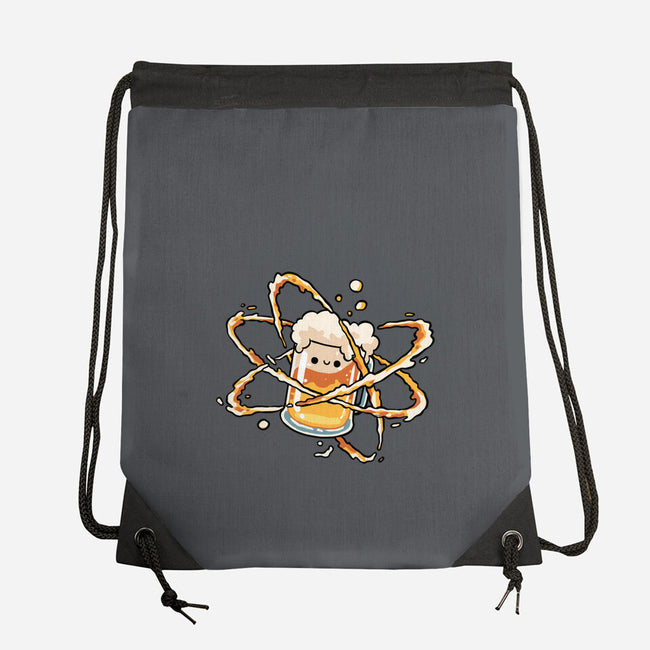 Beer Atom-None-Drawstring-Bag-GoshWow