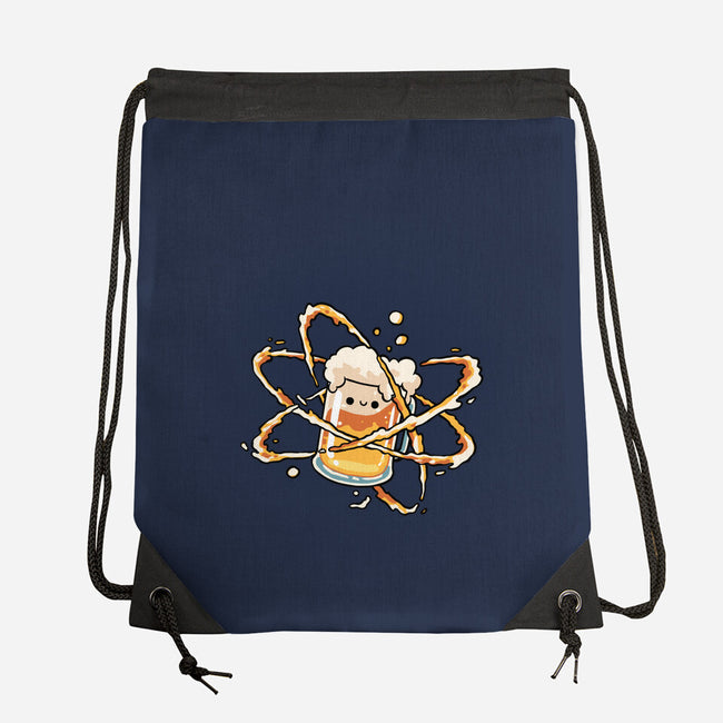 Beer Atom-None-Drawstring-Bag-GoshWow