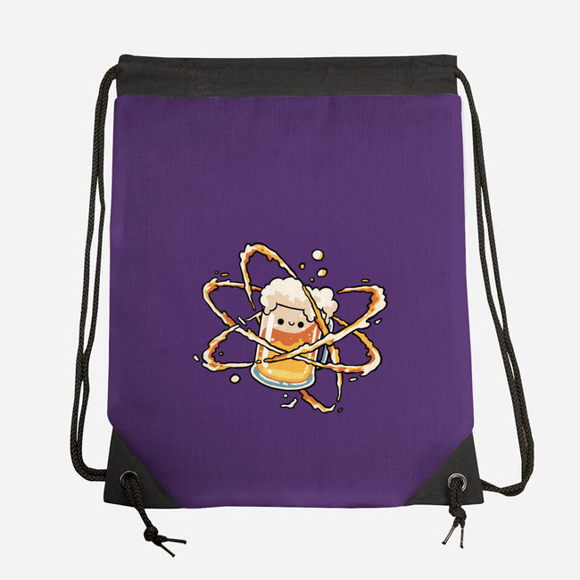 Beer Atom-None-Drawstring-Bag-GoshWow