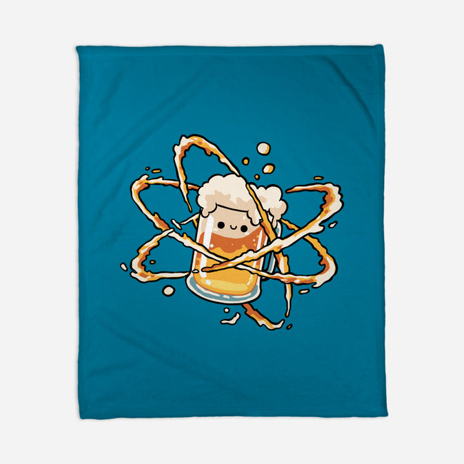 Beer Atom-None-Fleece-Blanket-GoshWow