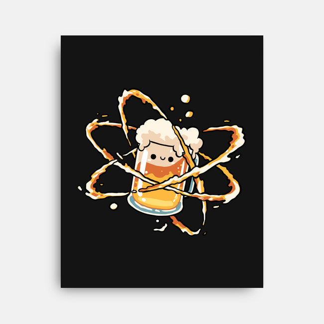 Beer Atom-None-Stretched-Canvas-GoshWow