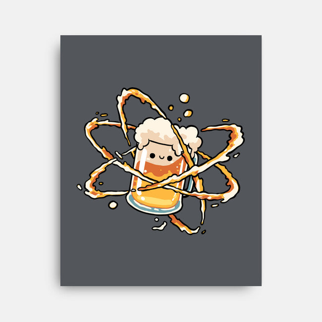 Beer Atom-None-Stretched-Canvas-GoshWow