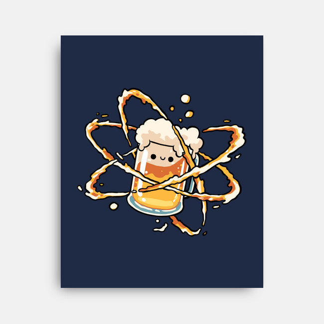 Beer Atom-None-Stretched-Canvas-GoshWow