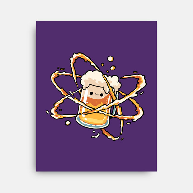 Beer Atom-None-Stretched-Canvas-GoshWow