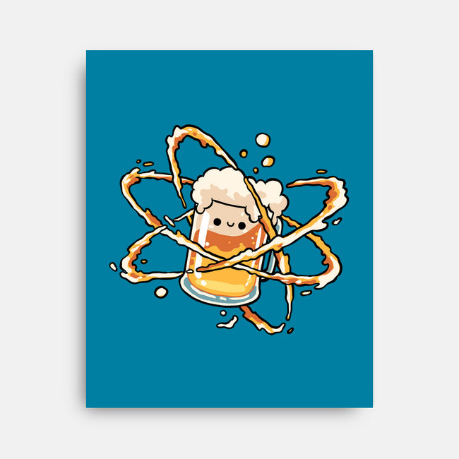 Beer Atom-None-Stretched-Canvas-GoshWow