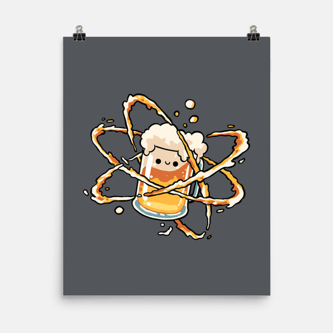 Beer Atom-None-Matte-Poster-GoshWow