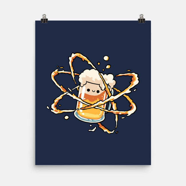 Beer Atom-None-Matte-Poster-GoshWow