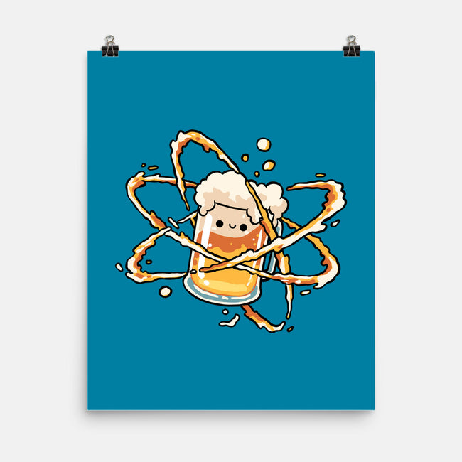 Beer Atom-None-Matte-Poster-GoshWow