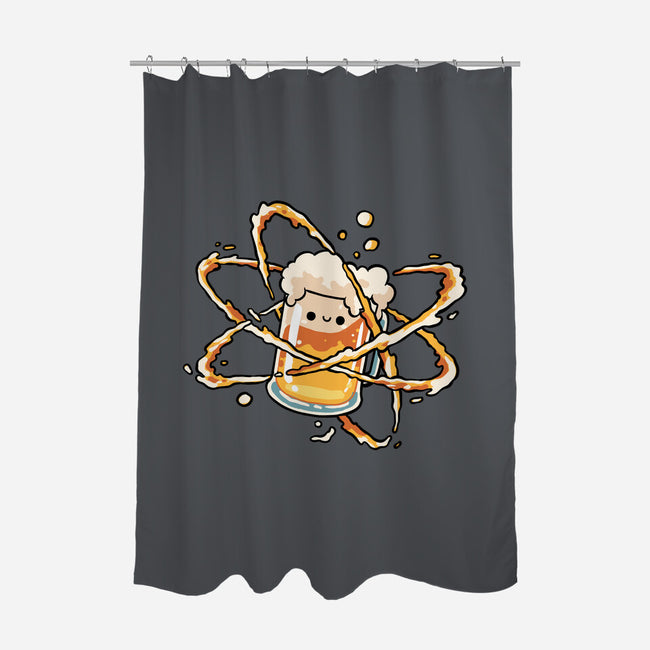 Beer Atom-None-Polyester-Shower Curtain-GoshWow