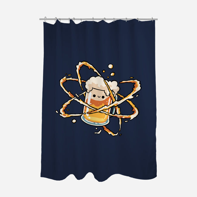 Beer Atom-None-Polyester-Shower Curtain-GoshWow