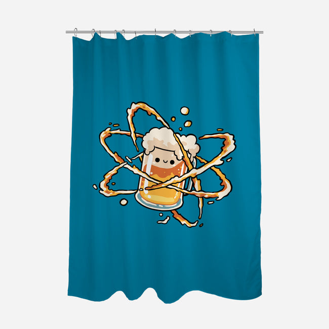 Beer Atom-None-Polyester-Shower Curtain-GoshWow