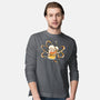 Beer Atom-Mens-Long Sleeved-Tee-GoshWow