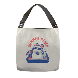 Funny Summer Beach Cat