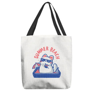 Funny Summer Beach Cat