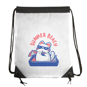 Funny Summer Beach Cat