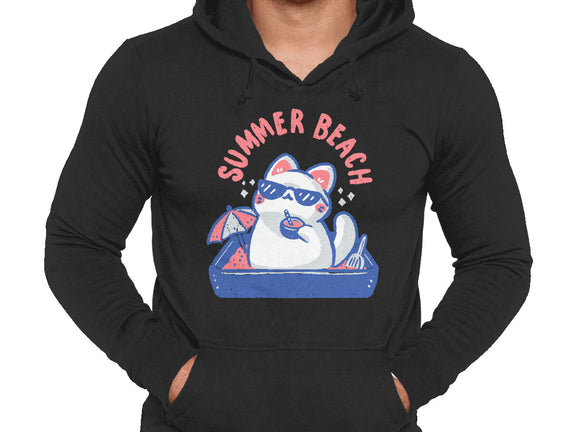 Funny Summer Beach Cat
