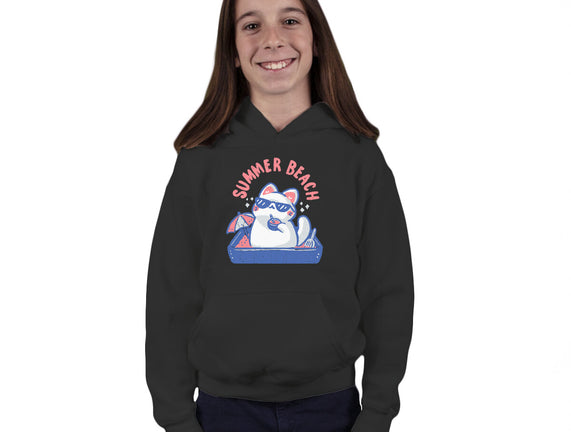 Funny Summer Beach Cat