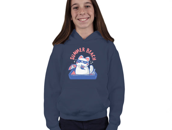 Funny Summer Beach Cat