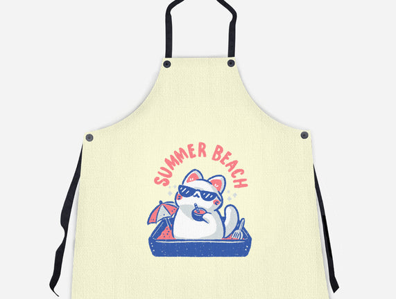 Funny Summer Beach Cat