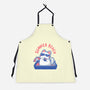 Funny Summer Beach Cat-Unisex-Kitchen-Apron-xMorfina