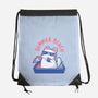 Funny Summer Beach Cat-None-Drawstring-Bag-xMorfina
