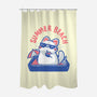 Funny Summer Beach Cat-None-Polyester-Shower Curtain-xMorfina