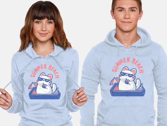 Funny Summer Beach Cat