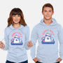 Funny Summer Beach Cat-Unisex-Pullover-Sweatshirt-xMorfina