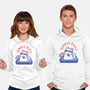 Funny Summer Beach Cat-Unisex-Pullover-Sweatshirt-xMorfina