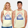 Funny Summer Beach Cat-Unisex-Basic-Tank-xMorfina