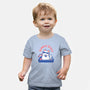 Funny Summer Beach Cat-Baby-Basic-Tee-xMorfina