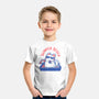Funny Summer Beach Cat-Youth-Basic-Tee-xMorfina